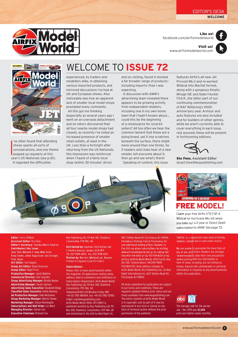 Airfix Model World 72 2016-11